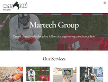Tablet Screenshot of martechgroup.ca